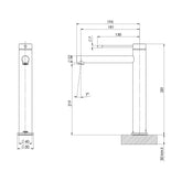 Phoenix Vivid Slimline 316 SS Vessel Mixer